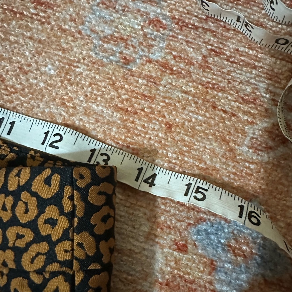 KATE SPADE Flora Leopard Jacquard Crop Trousers In Black size 0 NJMUA804 - Picture 8 of 12